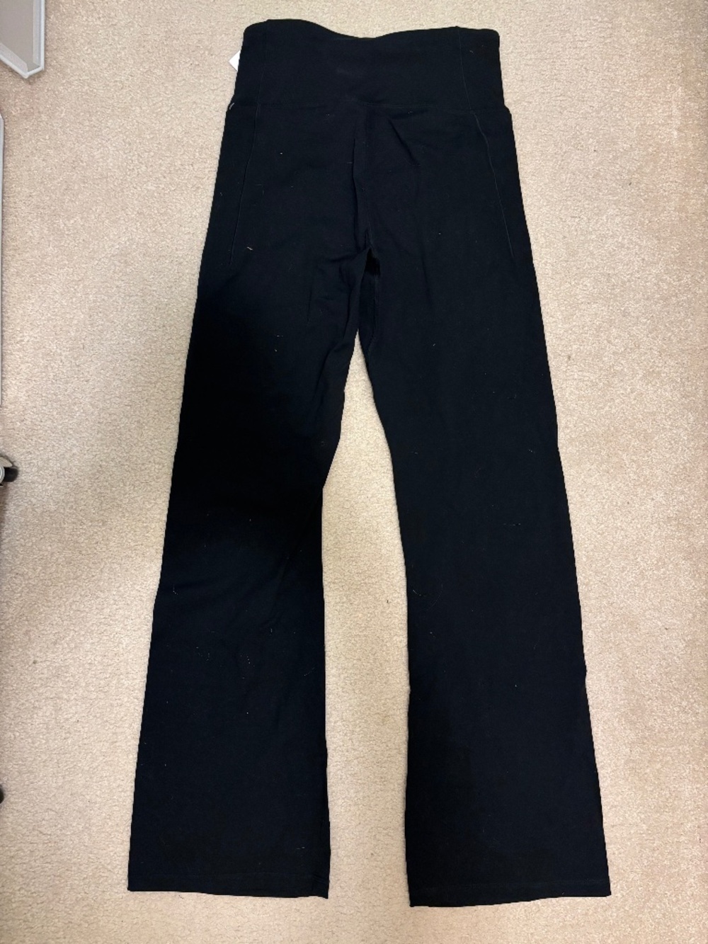 Black Jockey Flare Pants